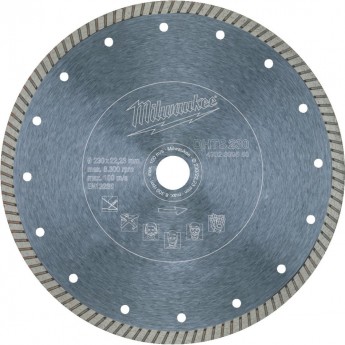 Алмазный диск MILWAUKEE DHTS 230